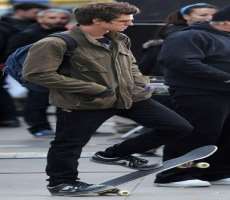 He really enjoys skateboarding. His love for skateboarding is of such a way that he even convinced the director of the film 